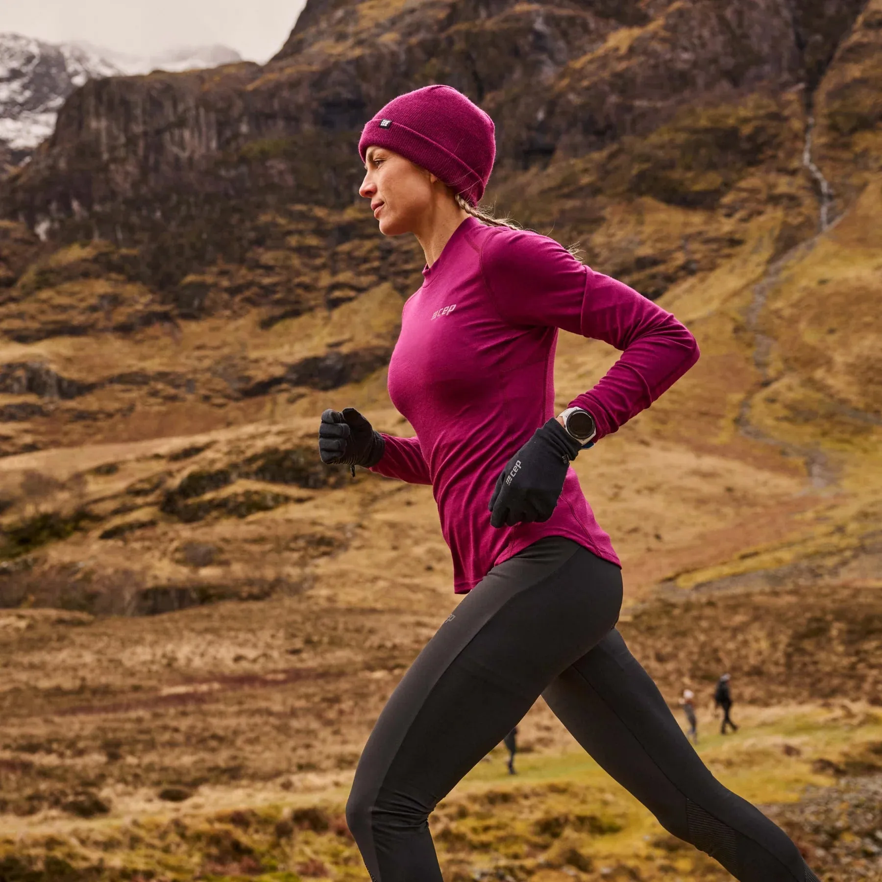 CEP | Cold Weather Merino Long Sleeve | Women's | Blue