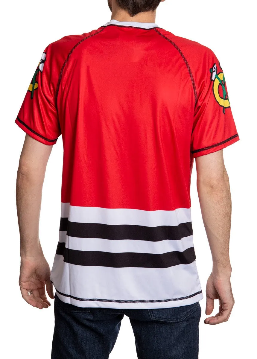 Chicago Blackhawks Short Sleeve Game Day Rashguard