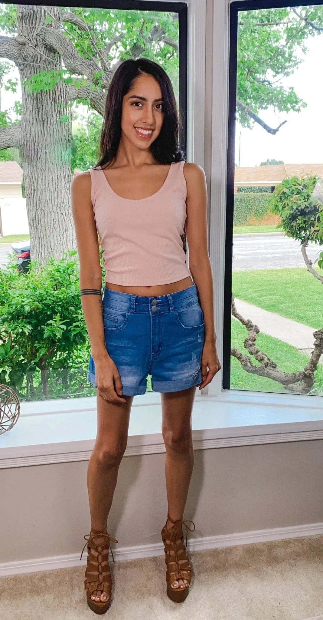 Danielle Ribbed Sweater Tank - Soft Pink