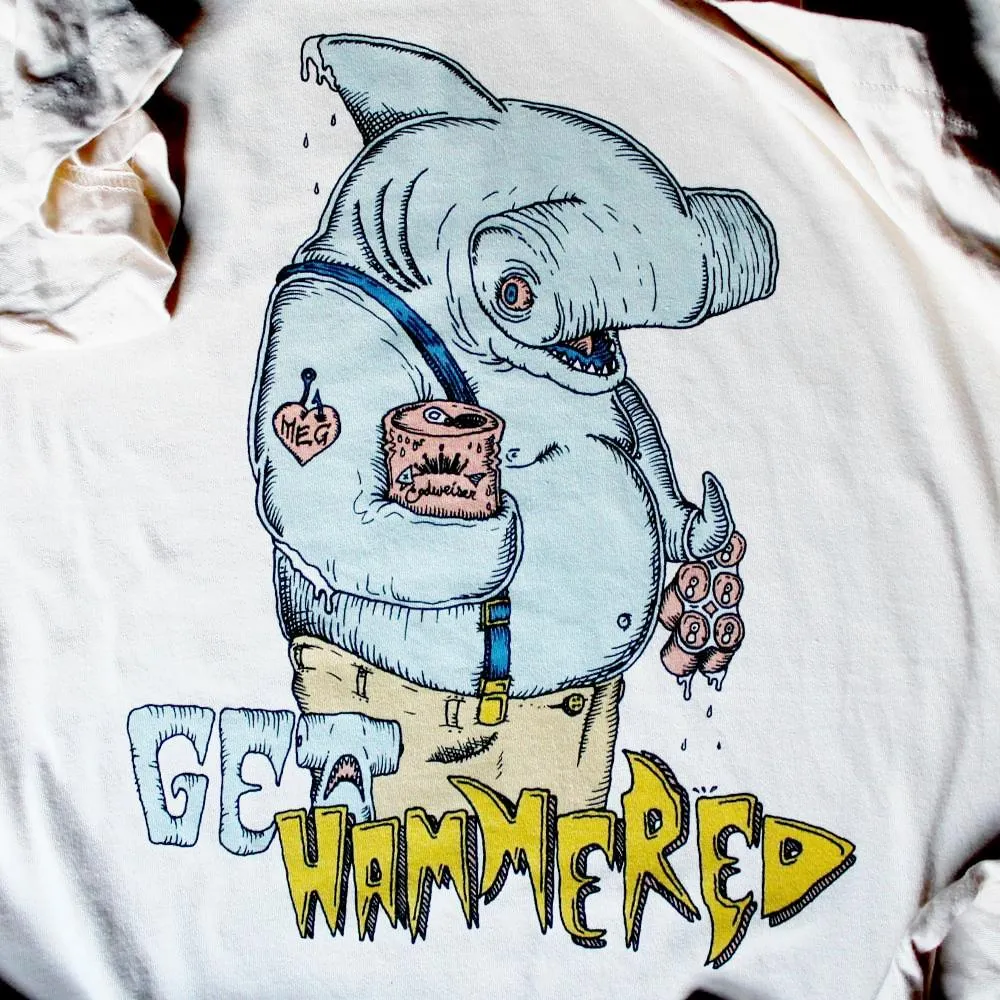 Get Hammered Head Shark shirt