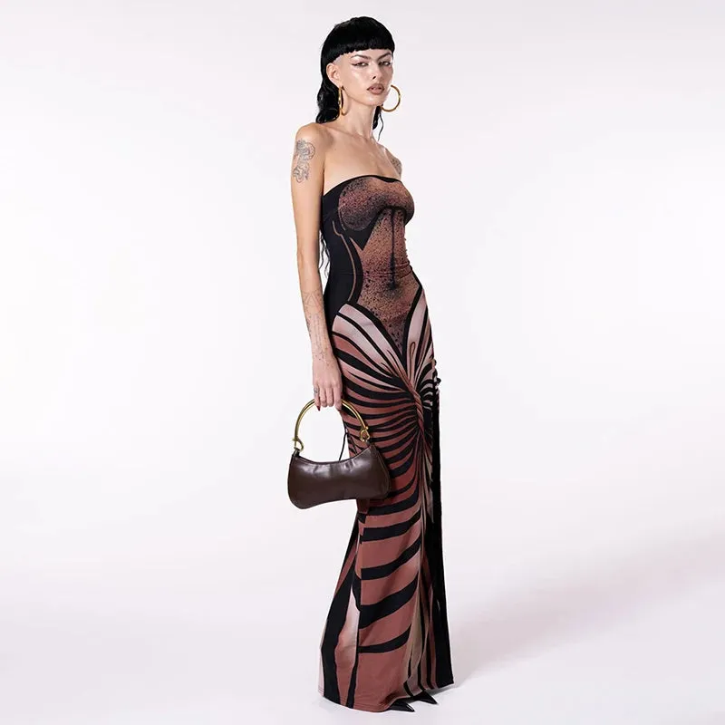 I Really Wanna Date U Maxi Dress