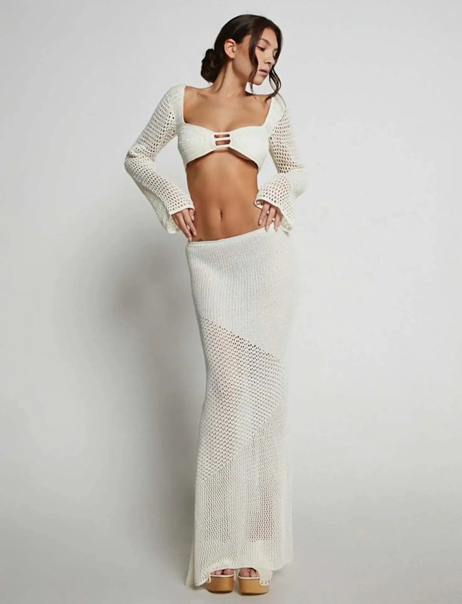 Left In Silence Skirt Set