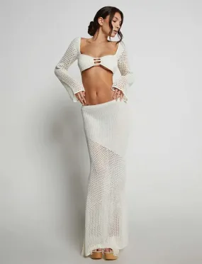 Left In Silence Skirt Set