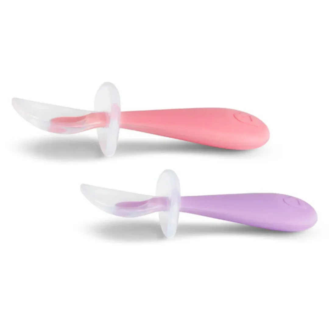 Munchkin Gentle Scoop Silicone Training Spoons 2pcs (6m )
