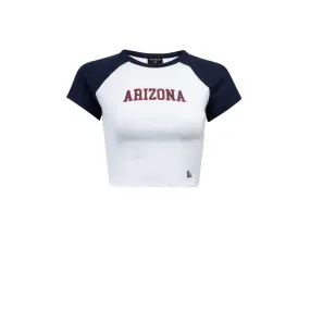 NCAA Arizona Wildcats Women's Hype & Vice Homerun Tee