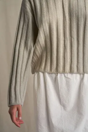 OCEAN KNIT CROP