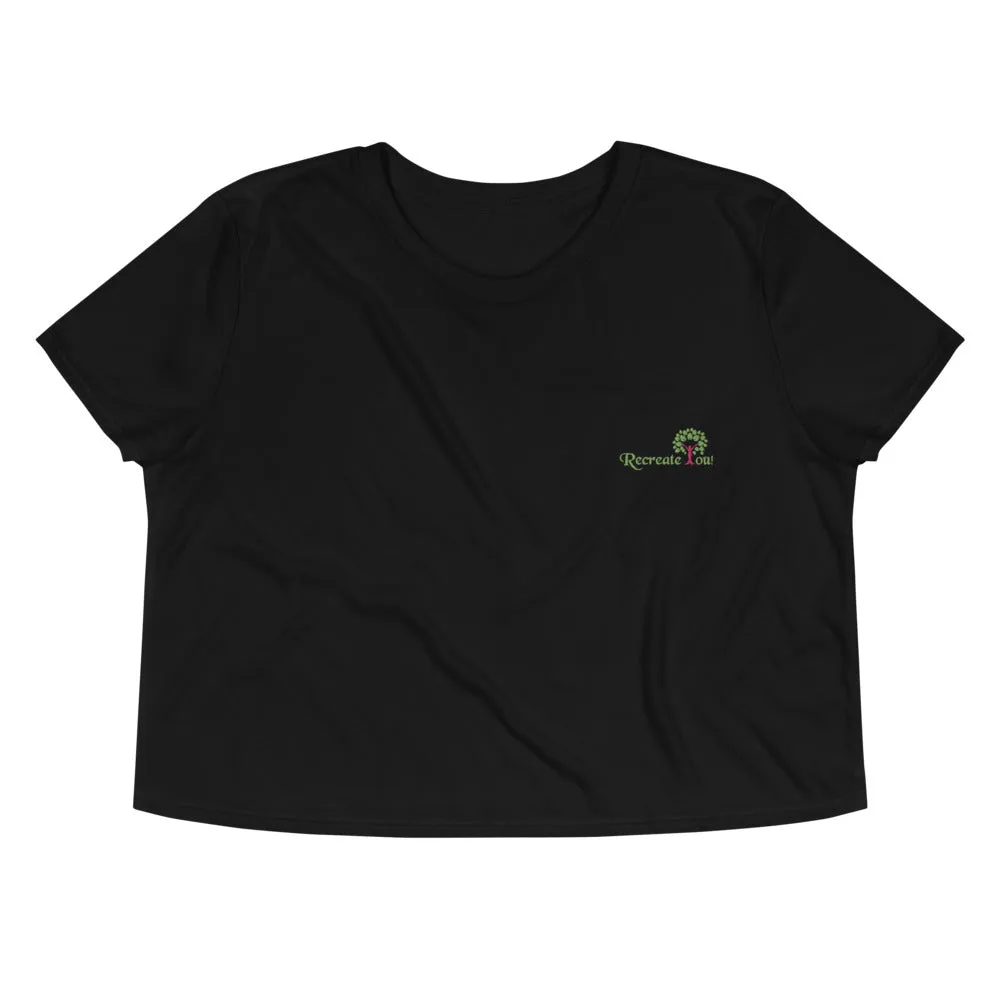 Recreate You Crop Tee