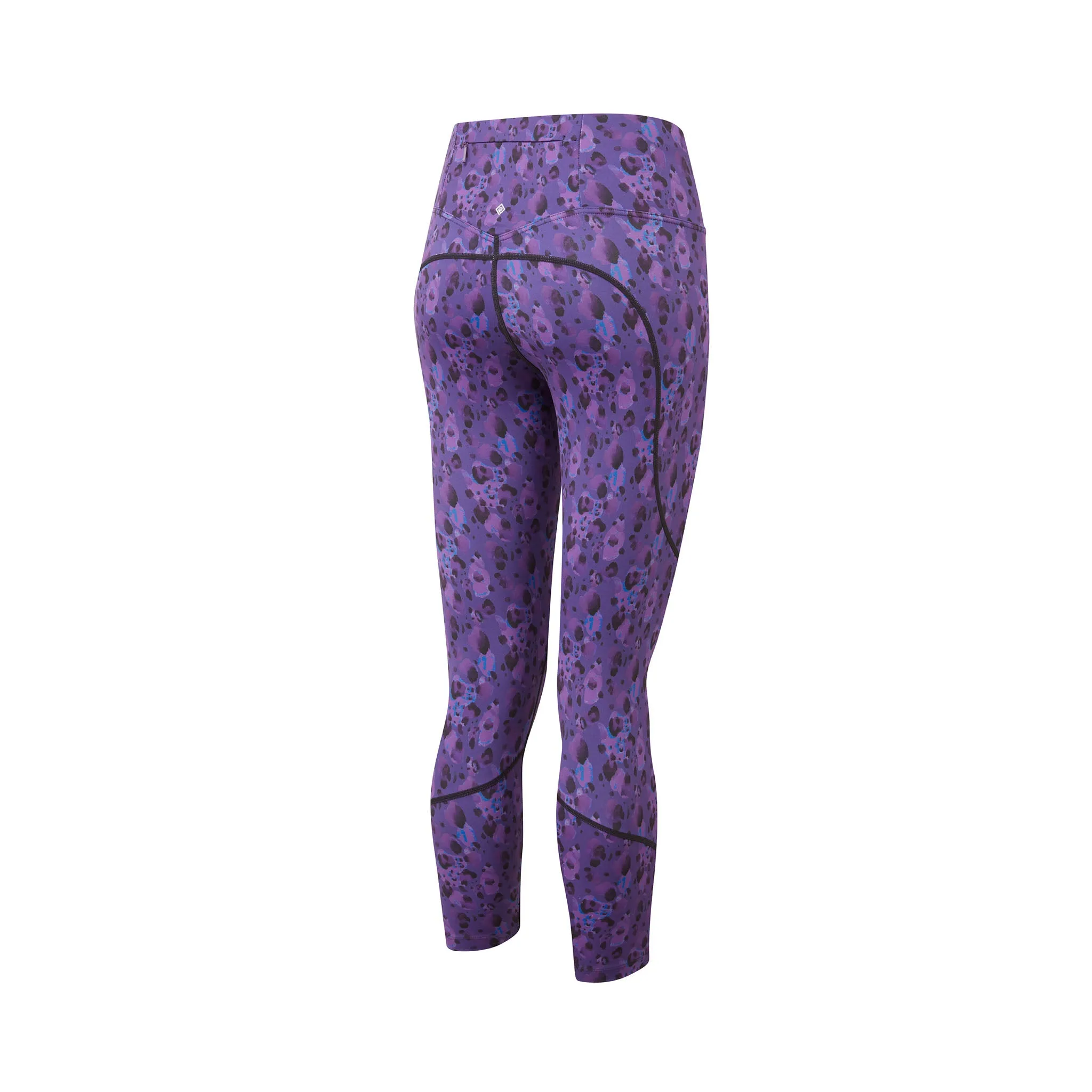 Ronhill | Women's Tech Crop Tight - Purple Leopard