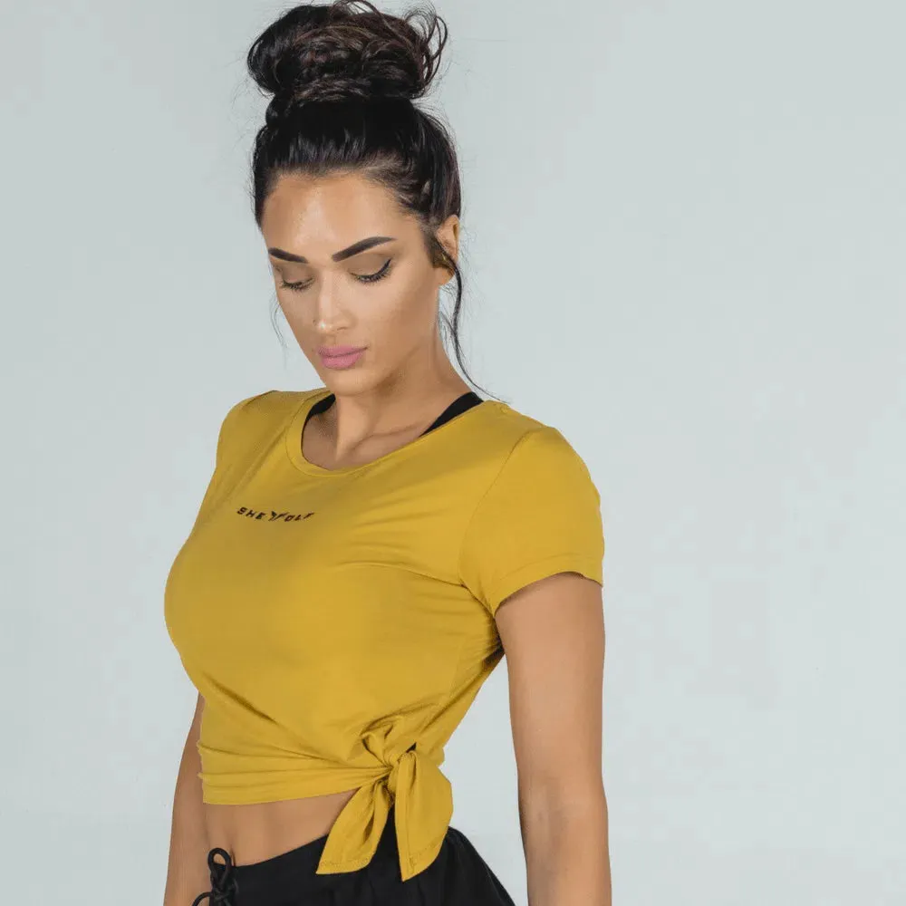 SQUATWOLF Women She-Wolf Crop Top