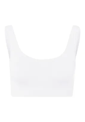 Touch Feeling Crop Top | White 71810-101
