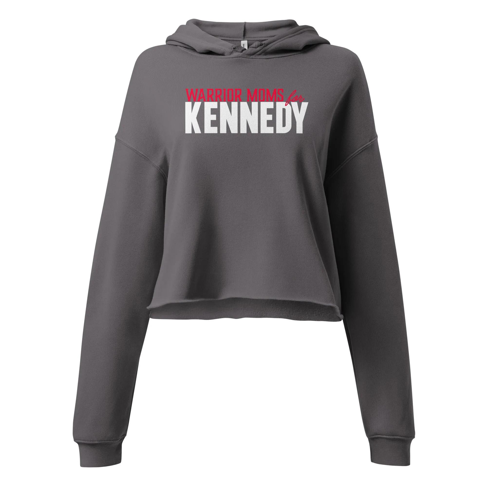 Warrior Moms for Kennedy Crop Hoodie