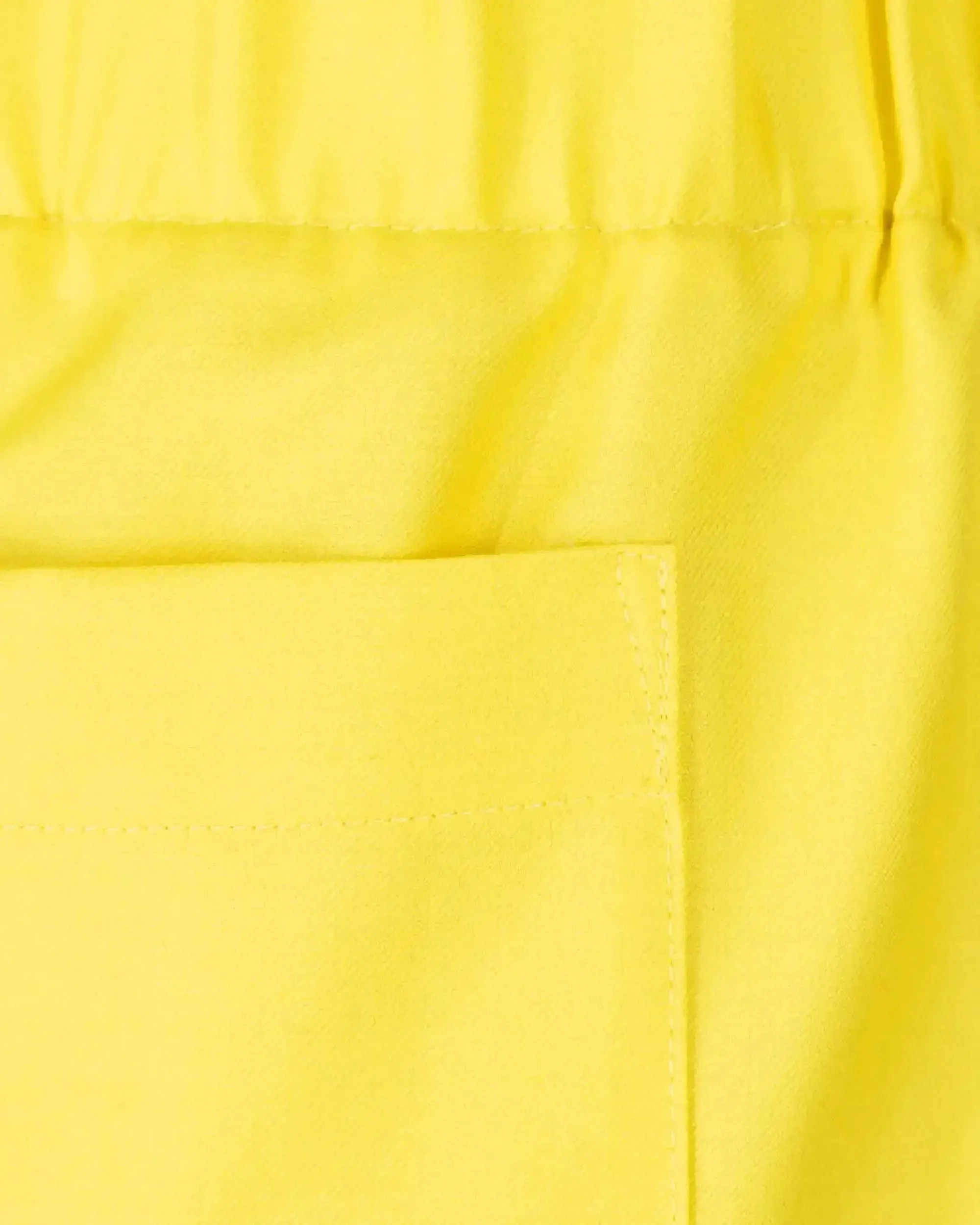 Wool Elasticated Cropped Pants