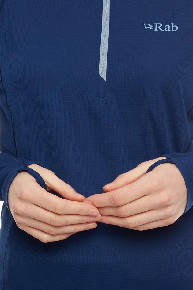 [Y.E.S] Rab Pulse Long Sleeve Zip (Women)